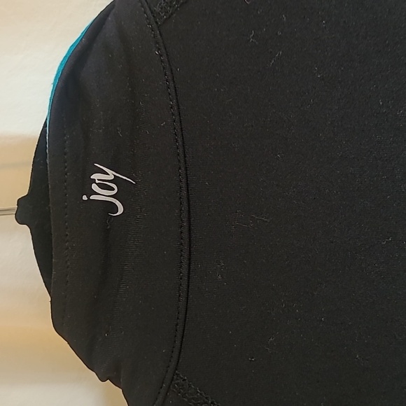 Weekenders Flex Jacket, medium,  black with turquoise detail. - Picture 5 of 5